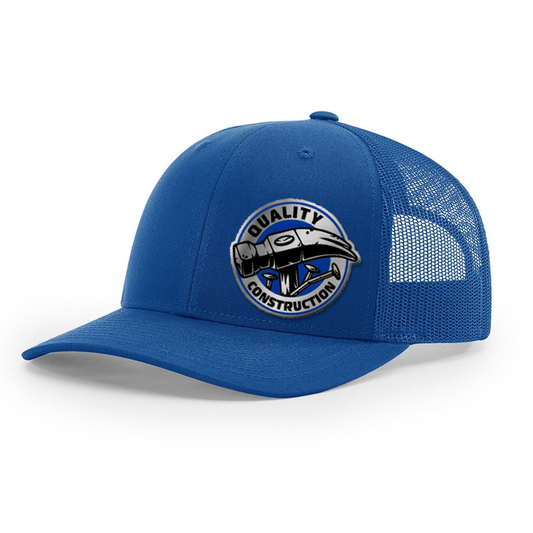 Richardson 112 Snapback Trucker Cap With Custom Acrylic Patch