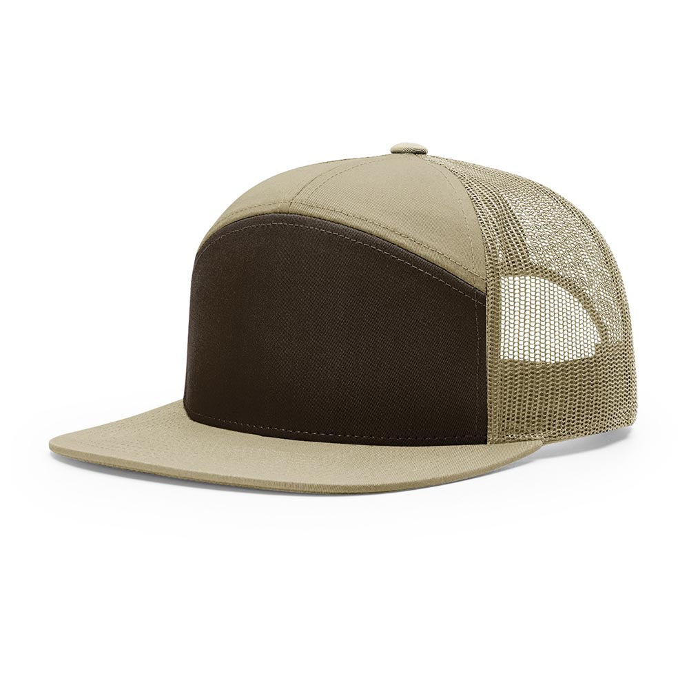 Richardson 168 7-Panel Custom Acrylic Patch Trucker Hat