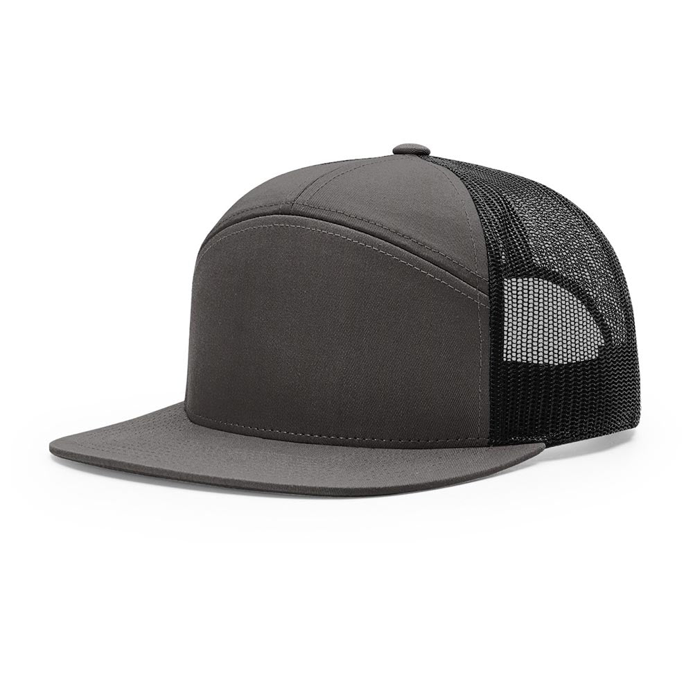 Richardson 168 7-Panel Custom Acrylic Patch Trucker Hat
