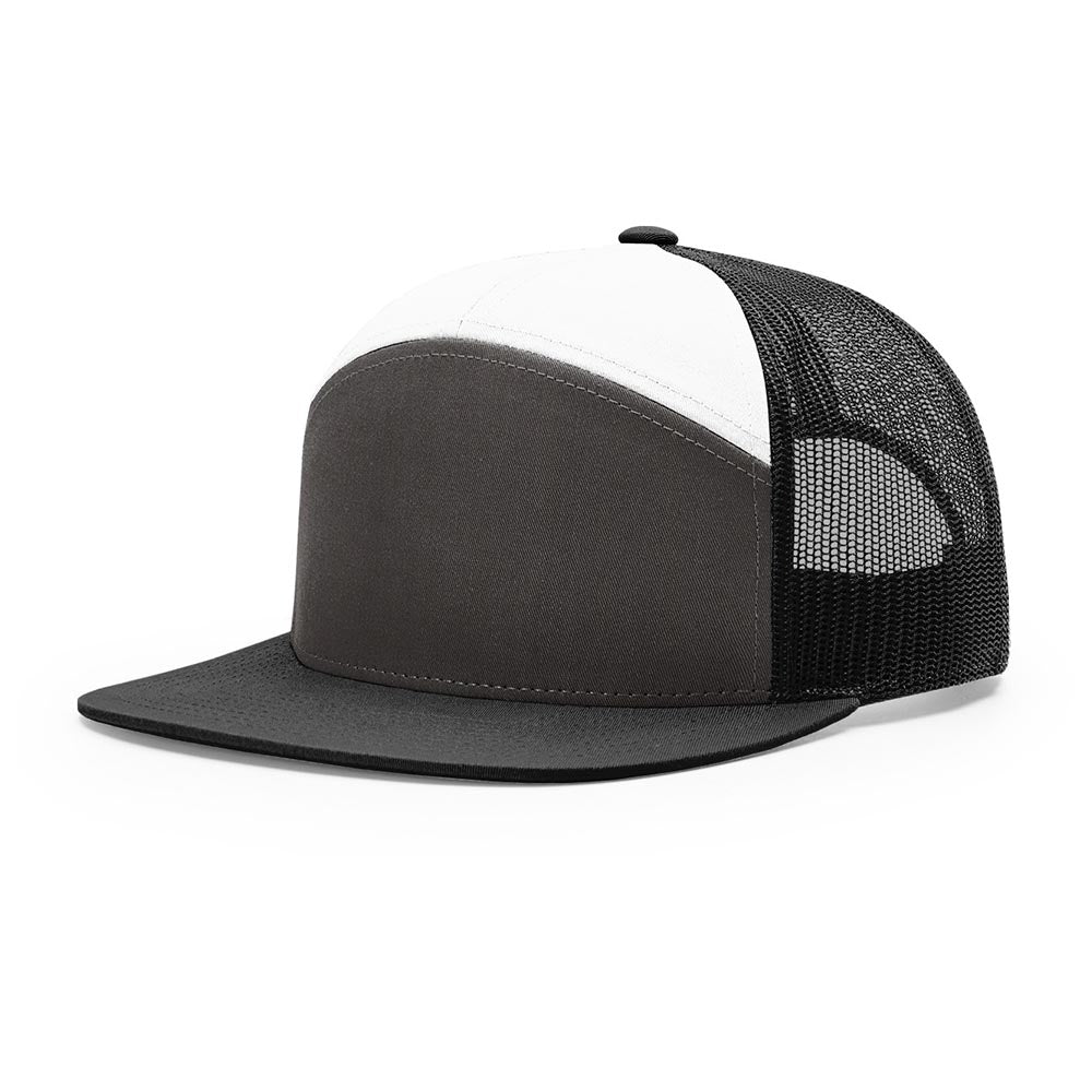 Richardson 168 7-Panel Custom Acrylic Patch Trucker Hat