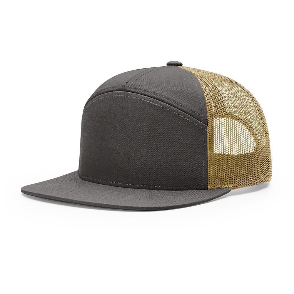 Richardson 168 7-Panel Custom Acrylic Patch Trucker Hat