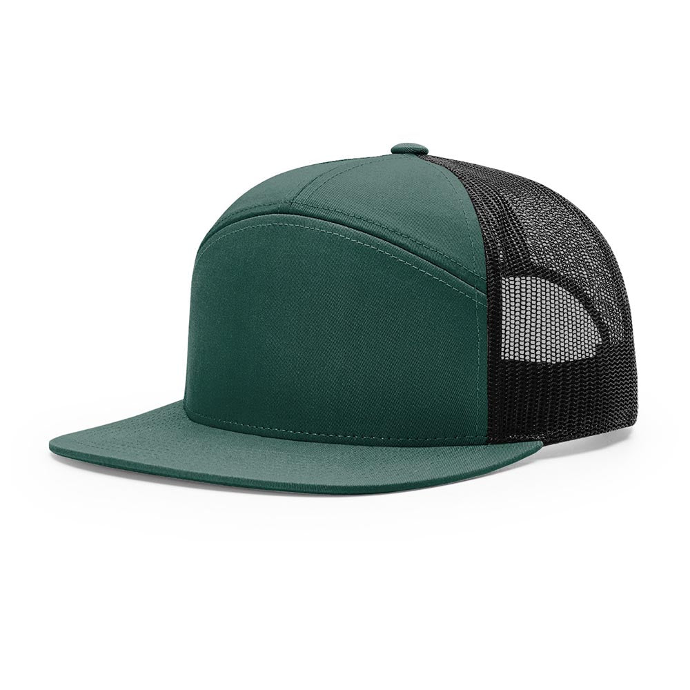 Richardson 168 7-Panel Custom Acrylic Patch Trucker Hat