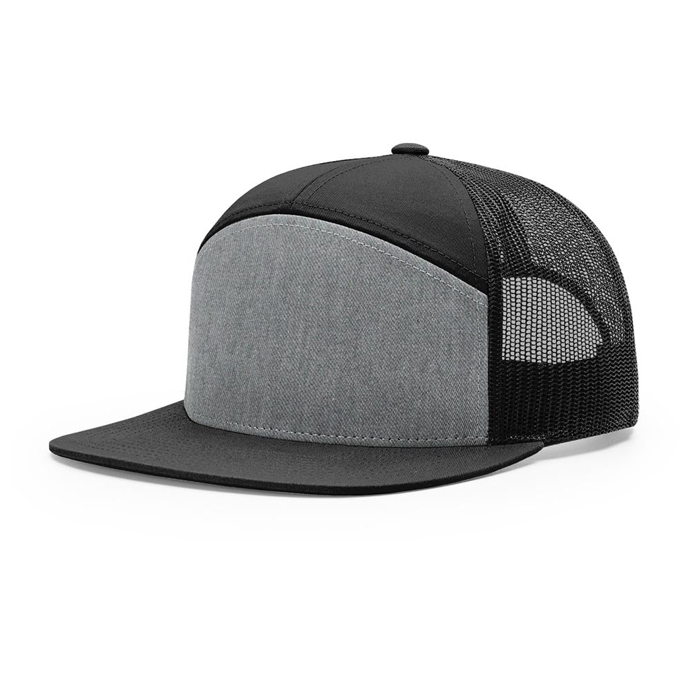 Richardson 168 7-Panel Custom Acrylic Patch Trucker Hat