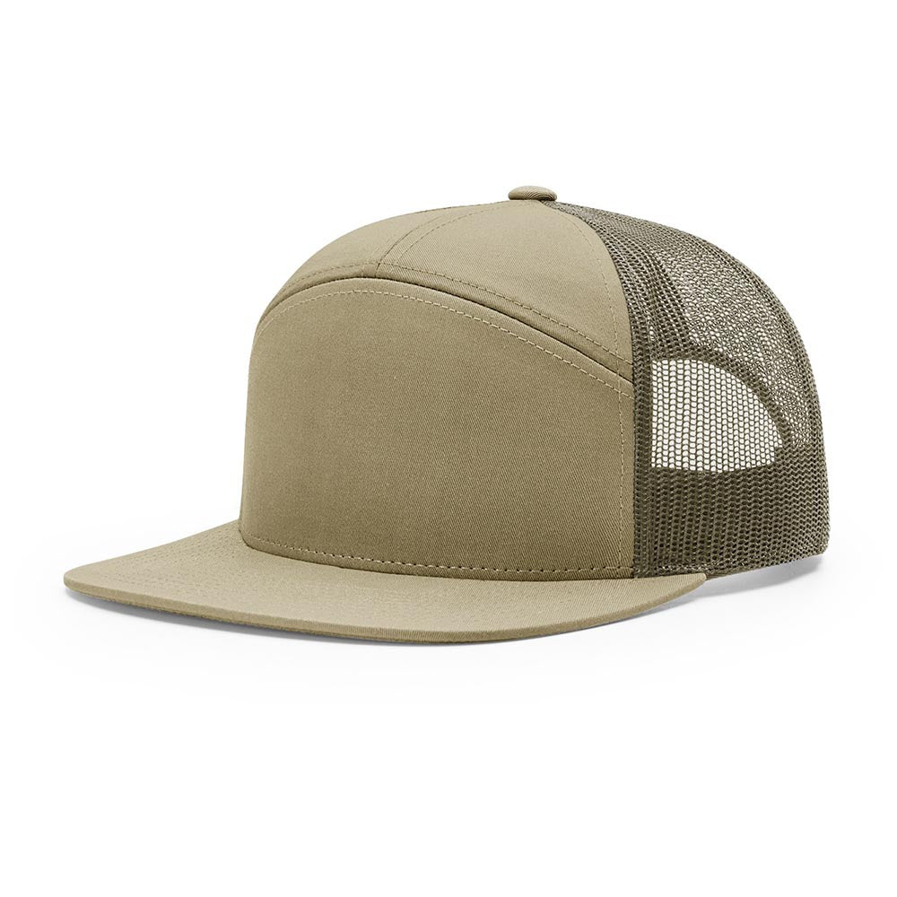 Richardson 168 7-Panel Custom Acrylic Patch Trucker Hat
