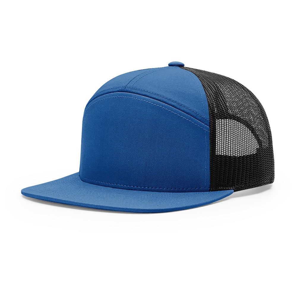 Richardson 168 7-Panel Custom Acrylic Patch Trucker Hat