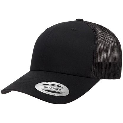 Yuppong 6606 Custom Leather Patch Retro Trucker Cap