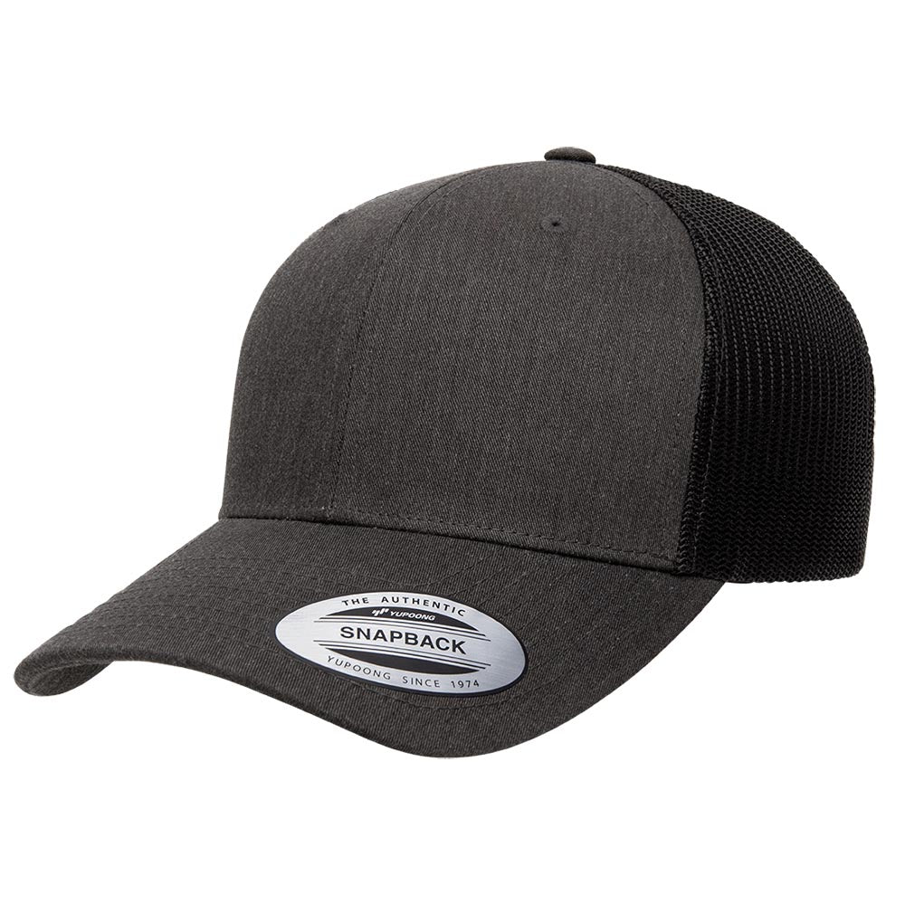 Yuppong 6606 Custom Leather Patch Retro Trucker Cap