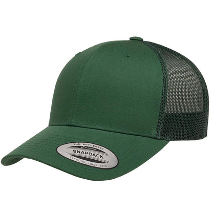Yuppong 6606 Custom Leather Patch Retro Trucker Cap