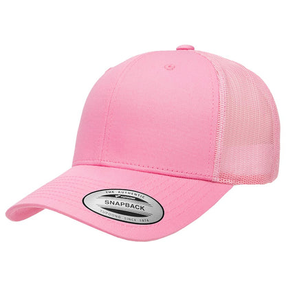 Yuppong 6606 Custom Leather Patch Retro Trucker Cap