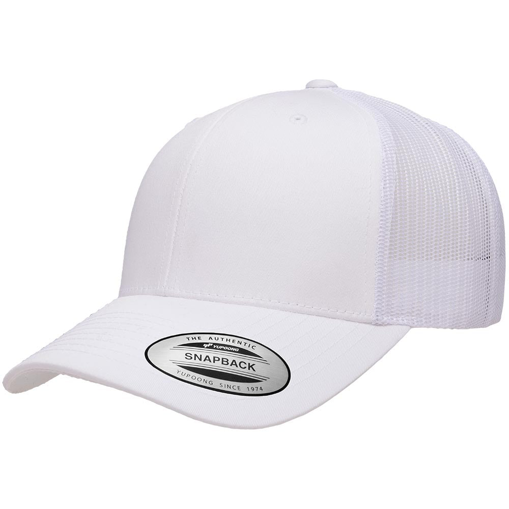 Yuppong 6606 Custom Leather Patch Retro Trucker Cap