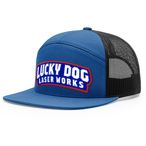 Richardson 168 7-Panel Custom Acrylic Patch Trucker Hat